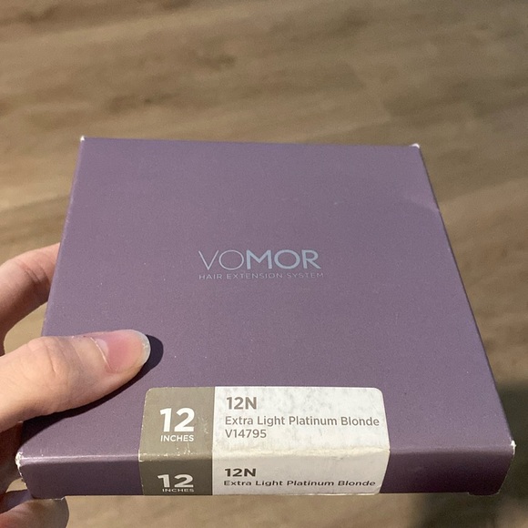 Vomor Other - Remy Hair Extensions | Tape In | Platinum Blonde